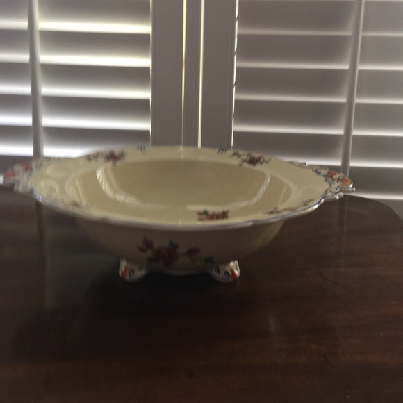 Footed covered vegetable bowl Royal Venton Ware by John Steventon & Sons Ltd - Picture 6 of 10